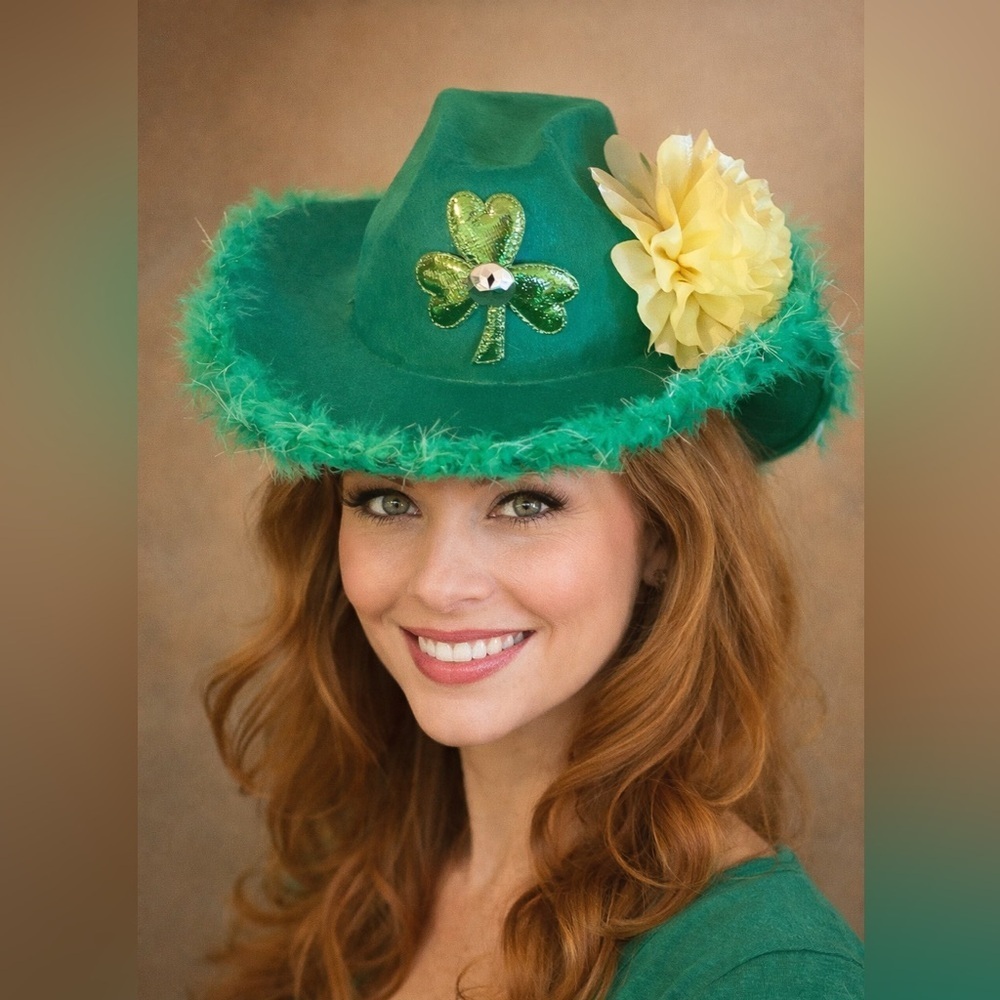 St. Patrick’s Day Party Parade Cowboy Hat